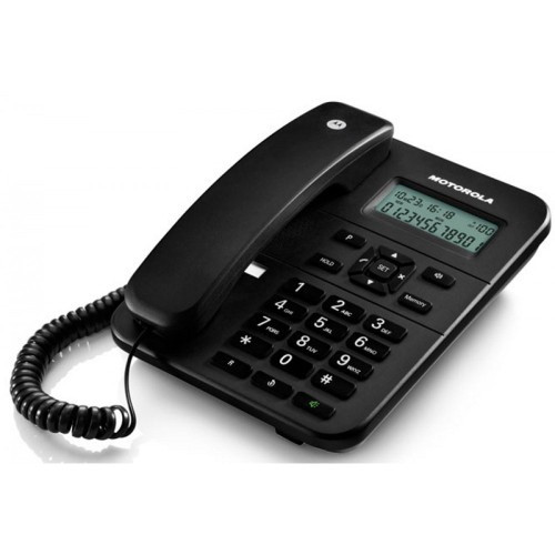 CORDED PHONES MOTOROLA CT202 BLACK